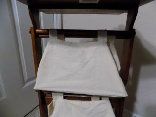 Vintage Stand Up Sewing/Knitting Stand with 2 Storage Compartments 3