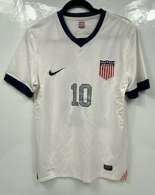Landon Donovan Team Usa Nike Dri - Fit Soccer Jersey Size Men Medium (m) 10