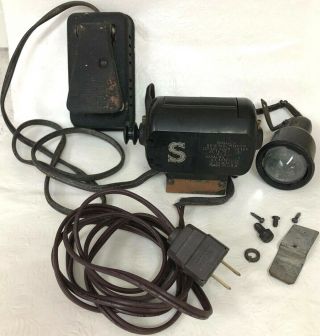 Vintage Singer Sewing Machine Model 66 - 18 " Foot Pedal,  Motor,  Light " Parts