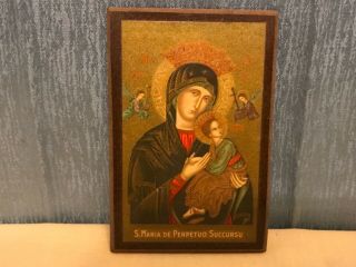 Virgin Mary Icon S.  Maria De Perpetuo Succursu