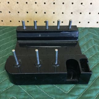 Vintage Elna Supermatic Sewing Machine Accessory Cam Bobbin Tool Oil Can Box