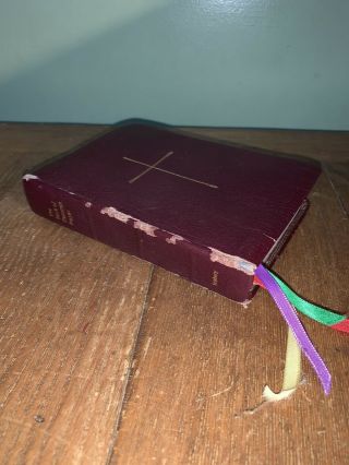 Vintage The Book Of Common Prayer 1979 Hymnal Vintage Leather Seabury Press Usa