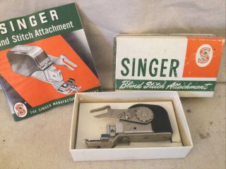 Vintage Singer Blind Stitch Attachment 160616 Featherweight 221 222 201 66 99
