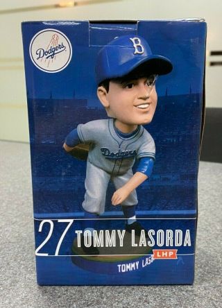 2014 La Dodgers Tommy Lasorda Bobblehead Sga Brooklyn 29 Ds20