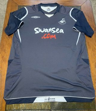 Swansea City 2008 2009 Away Football Shirt Soccer Jersey Umbro Size Xl Swans