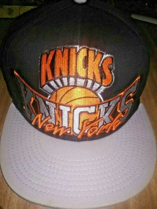 Era Nba York Knicks Vintage Hat Cap Snapback Classic Logo,  Euc