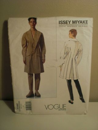 Vogue 2292 Issey Miyake Jacket Pants Sewing Pattern Size 12