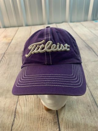 Titleist University Of Washington Uw Huskies Purple Adjustable Golf Hat Cap
