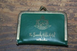 Vintage The Beverly Hills Hotel Travel Sewing Kit Purse