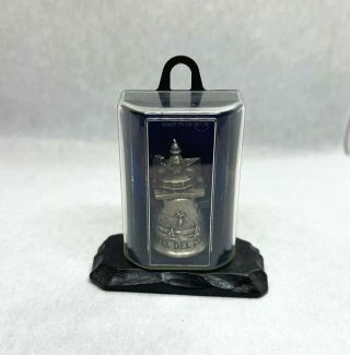 Collectible Pewter Thimble Hotel Del Coronado Box Made In Uk S/h