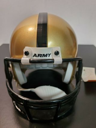 Army Black Knights " The Corps " Riddell Mini Football Helmet,  Size 3 - 5/8