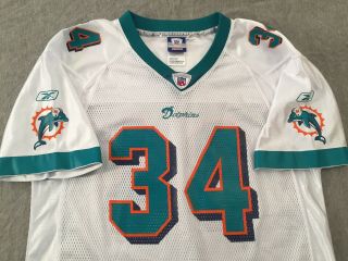 Men’s Reebok Ricky Williams Miami Dolphins Mesh Jersey Adult Small - Youth Xl