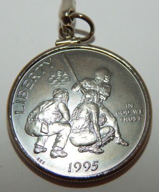 1995 - Usa - Atlanta Olympic - Baseball - Commemorative - Half Dollar - Keychain