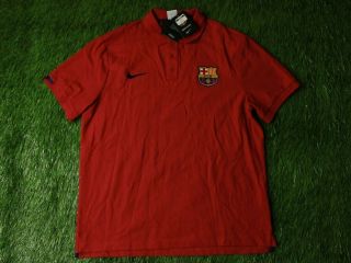 Barcelona Barca 2015/2016 Football Polo Shirt Jersey Training Nike