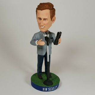 Vin Scully Bobblehead Los Angeles Dodgers Stadium Give Away 7/25/13