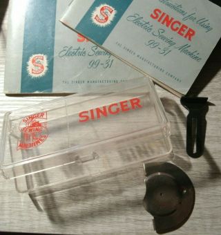 Singer Sewing Machine 99 - 31 Manuals Parts etc 3