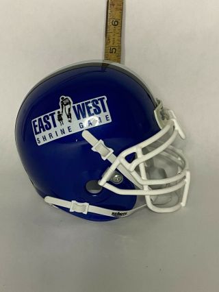 East West Shrine Game Schutt Souvenir Mini Football Helmet