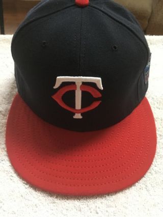 Minnesota Twins Era Fitted Hat Size 7 1/2 Target Field 2010