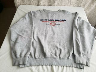 Pre - Owned Vintage The Edge Brand,  " Chicago Bears " Crewneck Sweatshirt Size Large