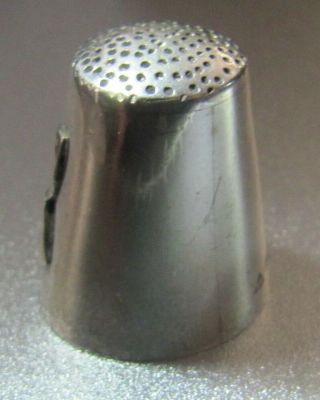 BUTTERFLY STERLING SILVER THIMBLE - ENGLISH HALLMARK (50) 2