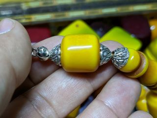 Misbaha Rare Faturan Amber Bakelite Islamic Prayer Beads Tasbih Rosary 28 3