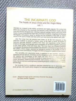 The Incarnate God,  The Feasts Of Jesus Christ And The Virgin Mary,  Vol.  1 2