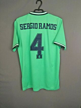 Sergio Ramos Real Madrid Jersey 2019 3rd Medium Shirt Trikot Adidas Eh5128 Ig93