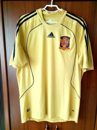Spain National Team 2008/2009/2010 Away Football Jersey Adidas Size Xl