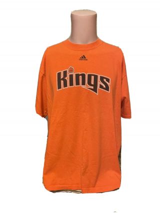 Men’s Vintage Adidas Sacramento Kings Halloween Shirt Size Xl