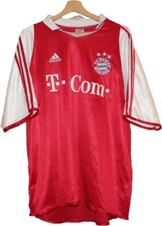 2004 Bayern Munchen Fc Football Shirt Jersey Tricot Adidas Xl Camiseta Germany
