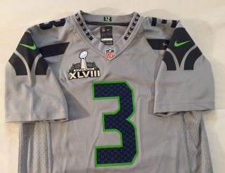 Boys Nike Russell Wilson Seattle Seahawks Bowl Jersey Size Youth Large