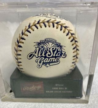 2002 All Star Game Official Mlb Rawlings Baseball Milwaukee Brewers