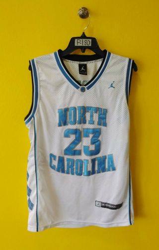 North Carolina Tar Heels 23 Michael Jordan Basketball Jersey Men - M