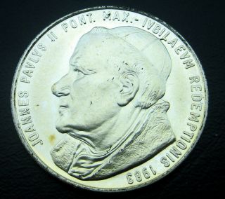 Joannes Paulus Ii Pope John Paul 1983 Pieta Rome Italy Vatican City Coin Token