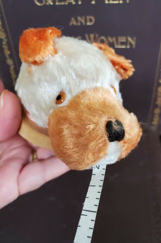 Sewing Notion Vintage Dog Head Tongue Measuring Tape Japan