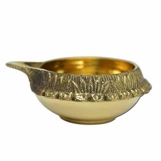4.  5 Cms Kuber Brass Lamp Oil Diyas Hindu Puja Religious Temple Wealth Diwali