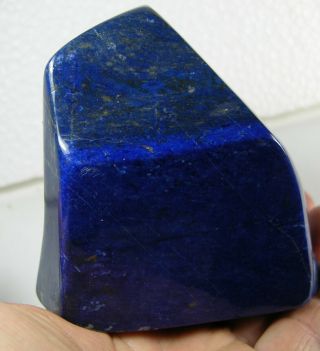 600g Afghanistan 100 Natural Tumbled Rough Lapis Lazuli Specimen 1 Lb 5 Oz 86mm