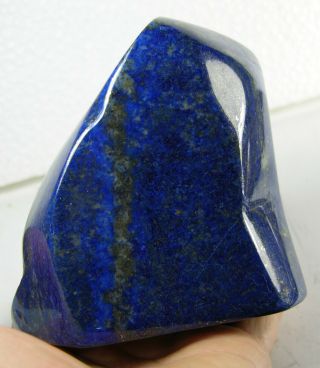 600g Afghanistan 100 Natural Tumbled Rough Lapis Lazuli Specimen 1 lb 5 oz 86mm 2