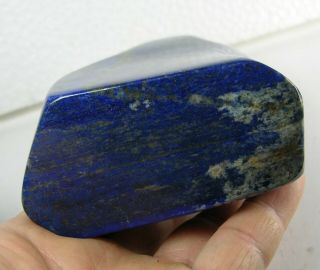 600g Afghanistan 100 Natural Tumbled Rough Lapis Lazuli Specimen 1 lb 5 oz 86mm 3