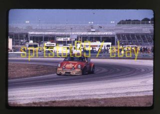 1977 Rusty Bond 60 Porsche 911 S - Daytona 24 Hours - Vtg 35mm Race Slide