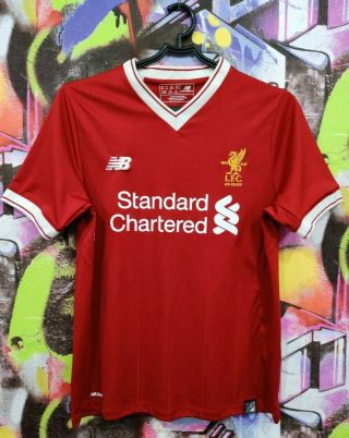 125 Years Liverpool Football Shirt Soccer Jersey Top Balance Youth Size L