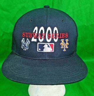Subway Series 2000 Hat York Yankees Mets Snapback Mlb Cap