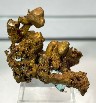 WELL - FORMED NATIVE COPPER CRYSTALS: KEWEENAW PENINSULA,  MICHIGAN - CLASSIC 2