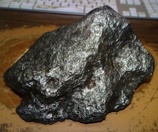 4324 Gm.  Campo Del Cielo Iron Meteorite ; ;10 Lbs.  ; Lg.  Meteorite