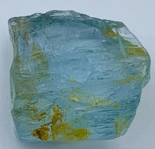38.  20 CtsFacet Rough Cutting Quality Aquamarine From Nigeria Good Color,  clearty 2