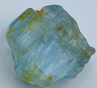 38.  20 CtsFacet Rough Cutting Quality Aquamarine From Nigeria Good Color,  clearty 3