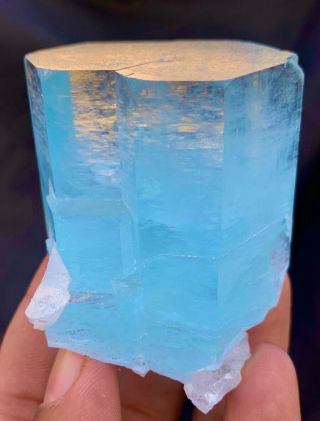 1014.  0 C.  T Natural Precious Natural Aquamarine Crystal From Shigar Pakistan
