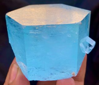 1117 C.  T Natural Precious Natural Aquamarine Crystal From Shigar Pakistan