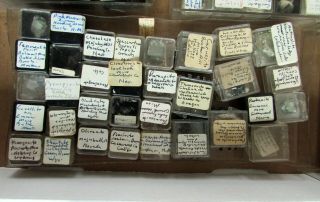 A Group of 96 Micro Mineral,  Rock,  Crystal,  Sample Display Specimens 3