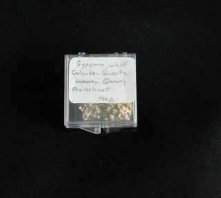 A Group of 114 Micro Mineral,  Rock,  Crystal,  Sample Display Specimens 3
